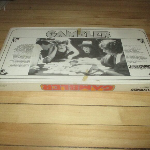 Gambler Board Game (Parker Brothers, 1975) Rare! - Picture 2 of 3
